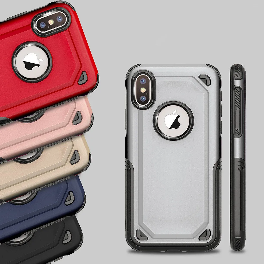 Luxury Tough Slim Durable Armor Phone Case For Apple iPhone X 7 8 Plus Hybrid Dual Layer Shockproof Cover for iphone7 6 6S 7Plus
Luxury Tough Slim Durable Armor Phone Case For Apple iPhone X 7 8 Plus Hybrid Dual Layer Shockproof Cover for iphone7 6 6S 7Plus