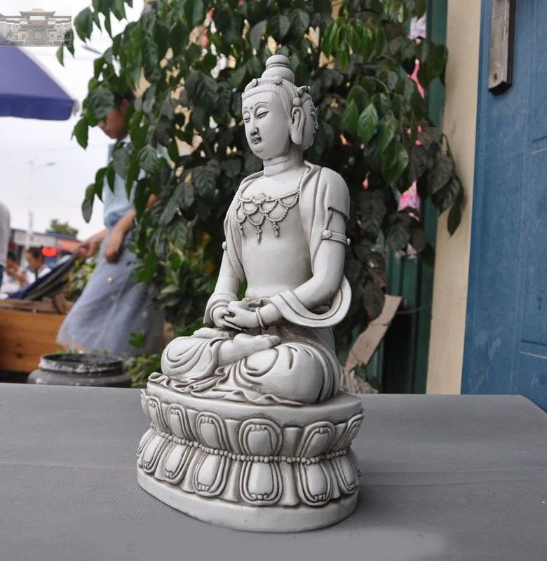 christmas 16" Old China Temple Dehua White porcelain 3 Head Guanyin Kwan-yin Buddha Statue New Year
christmas 16" Old China Temple Dehua White porcelain 3 Head Guanyin Kwan-yin Buddha Statue New Year