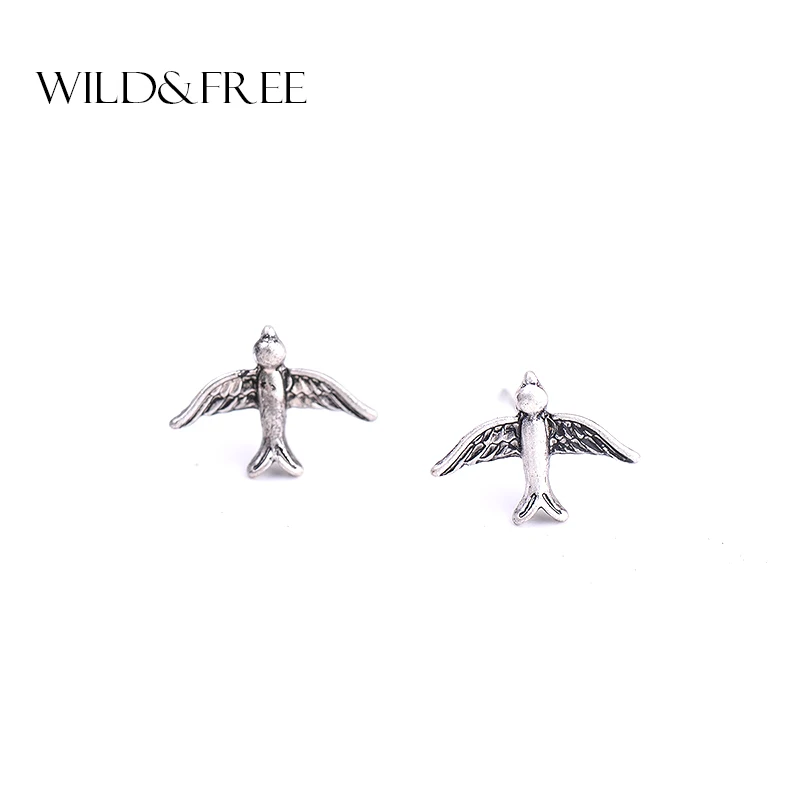 Top Fashion Trendy Brinco New Arrival Women Minimalist Bird Stud Earrings Antique Plated Brand For Jewelry Gift Wholesale
Top Fashion Trendy Brinco New Arrival Women Minimalist Bird Stud Earrings Antique Plated Brand For Jewelry Gift Wholesale