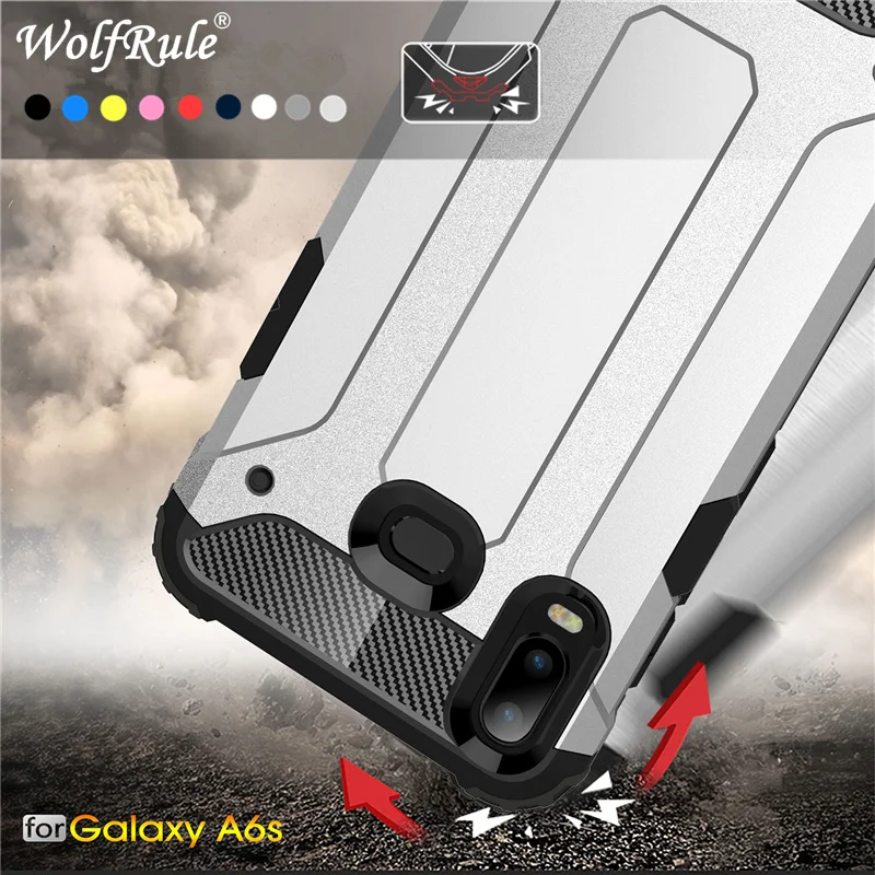 Phone Case For Samsung Galaxy A6s Case Full Wrapped Heavy Hybrid PC+TPU Cover For Samsung Galaxy A6s Cover For Samsung A6s G6200
Phone Case For Samsung Galaxy A6s Case Full Wrapped Heavy Hybrid PC+TPU Cover For Samsung Galaxy A6s Cover For Samsung A6s G6200