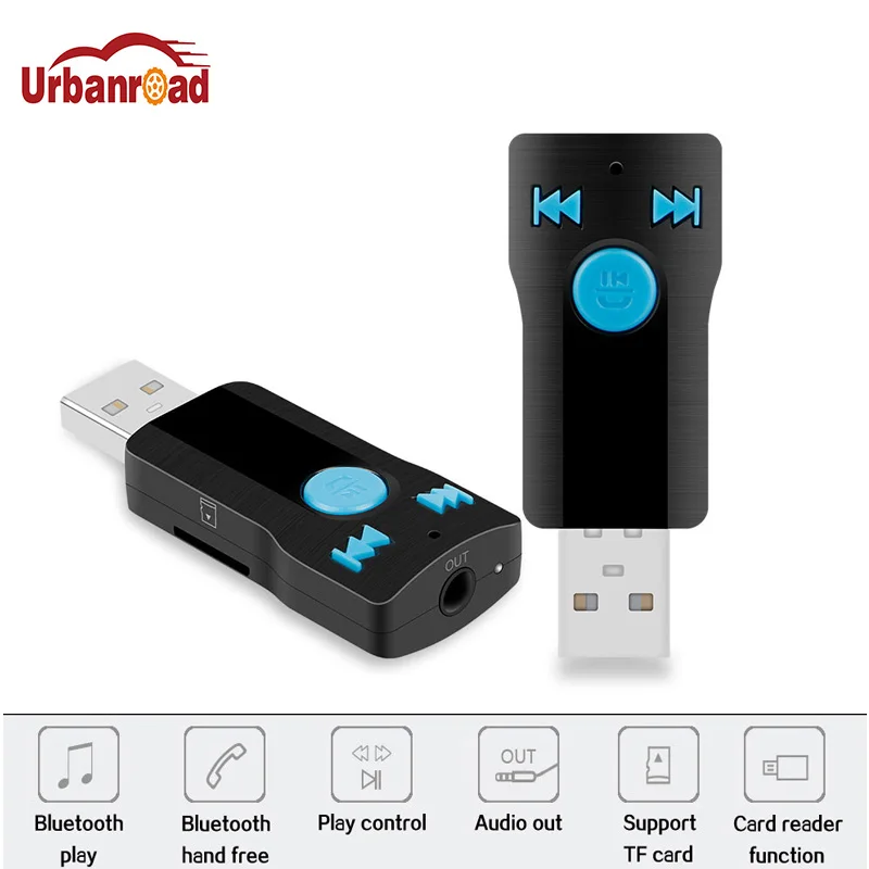 Музыкальный приемник Urbanroad, USB, Bluetooth, аудиоадаптер 3,5 мм, стерео выход, встроенный микрофон, поддержка TF-карты для iphone
Музыкальный приемник Urbanroad, USB, Bluetooth, аудиоадаптер 3,5 мм, стерео выход, встроенный микрофон, поддержка TF-карты для iphone