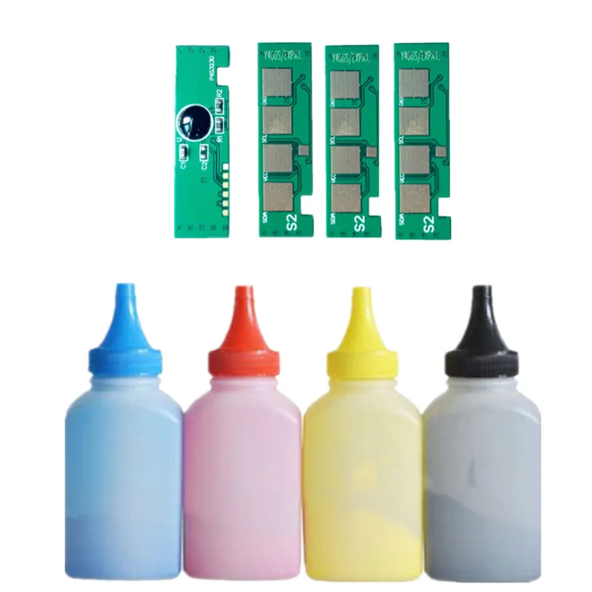 4 x Refill Color toner Powder + 4chip CLT-406S clt406s toner cartridge for Samsung CLP-360 CLP-362 CLP-363 CLP-P364 CLP-365 365W
4 x Refill Color toner Powder + 4chip CLT-406S clt406s toner cartridge for Samsung CLP-360 CLP-362 CLP-363 CLP-P364 CLP-365 365W