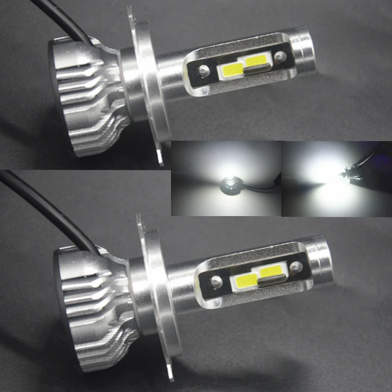 2x H1 H3 H4 H7 H11 LED COB Headlight 60W 6500K 12V/24V 6000LM Car Xenon White Head Light Lamp High Low Kit Bulbs
2x H1 H3 H4 H7 H11 LED COB Headlight 60W 6500K 12V/24V 6000LM Car Xenon White Head Light Lamp High Low Kit Bulbs