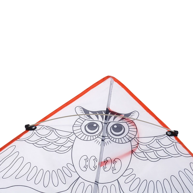 1 шт. красочный воздушный змей DIY картина Летающий складной открытый пляжный Дети
