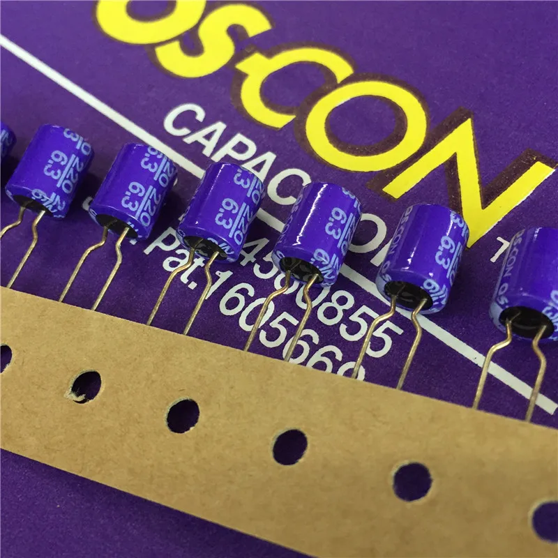50 шт. 220 мкФ 6 3 В SANYO OS CON SS 8x10 мм Ультра низкий ESR 6.3V220uF 6SS220M Высший сорт твердый