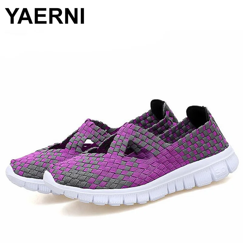 YAERNI High quality Comfortble Breathable Women's Casual Shoes Slip On Handmade Woven mother Shoes Light Weight Flats Shoe
YAERNI High quality Comfortble Breathable Women's Casual Shoes Slip On Handmade Woven mother Shoes Light Weight Flats Shoe