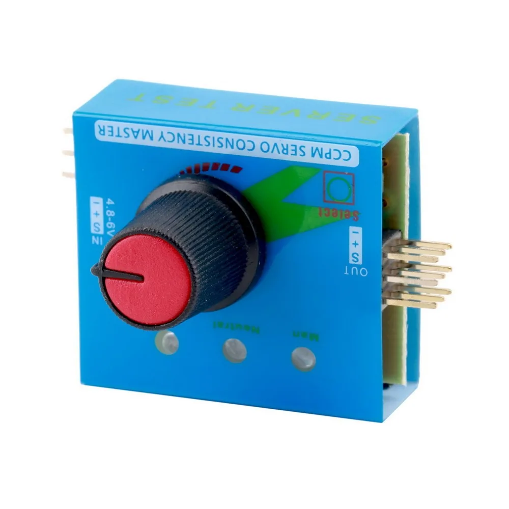Мульти тестер сервоприводов 3CH ECS Consistency Speed Controler Power Channel CCPM Meter Master Checker RC Дрон