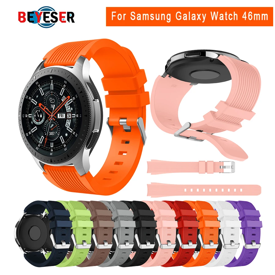 Ремешок силиконовый для часов, сменный спортивный браслет для Samsung Galaxy Watch 46 мм, 22 мм
Ремешок силиконовый для часов, сменный спортивный браслет для Samsung Galaxy Watch 46 мм, 22 мм