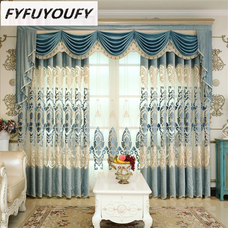 Europe high-grade Embroidered curtain fabrics with luxurious Polyester Cotton Cloth floral for the living room and bedroom
Europe high-grade Embroidered curtain fabrics with luxurious Polyester Cotton Cloth floral for the living room and bedroom