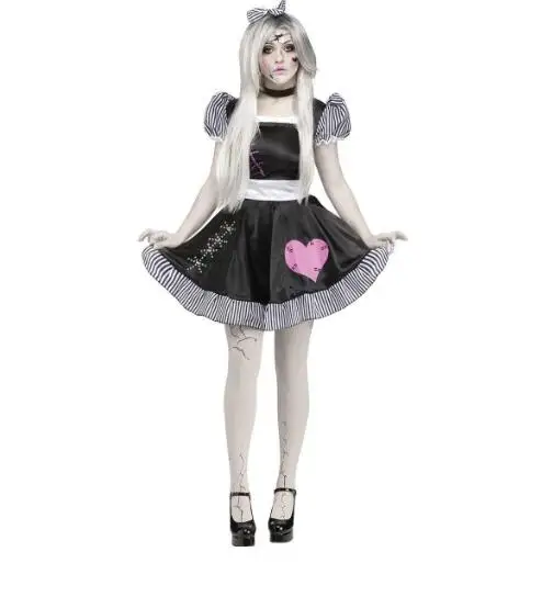 free shipping New Porcelain Doll Costume Adult Women Cosplay Halloween Circus Clown Costume
free shipping New Porcelain Doll Costume Adult Women Cosplay Halloween Circus Clown Costume