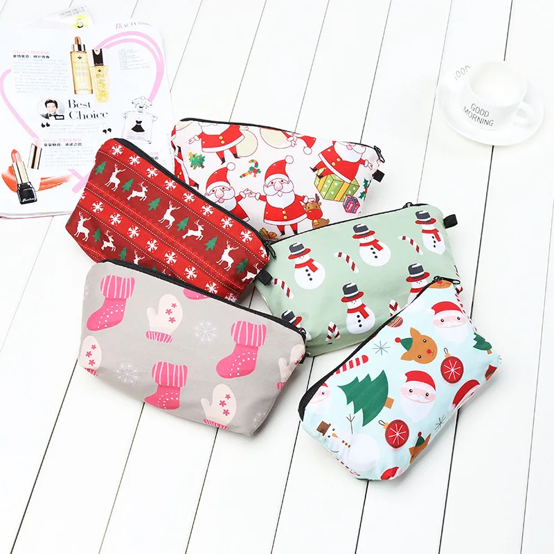 Christmas Santa Cosmetic Bag For Women Makeup Bag Cute Elk Pencil Case Gift Bags Pouch Fashion New Year Travel Organizer Handbag
Christmas Santa Cosmetic Bag For Women Makeup Bag Cute Elk Pencil Case Gift Bags Pouch Fashion New Year Travel Organizer Handbag