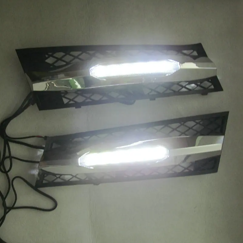 1 Set LED DRL Daytime Running Lights Daylight Waterproof Signal Lamp For BMW F10 F18 5 series 520i 525i 530i 535i 2010-2013
1 Set LED DRL Daytime Running Lights Daylight Waterproof Signal Lamp For BMW F10 F18 5 series 520i 525i 530i 535i 2010-2013