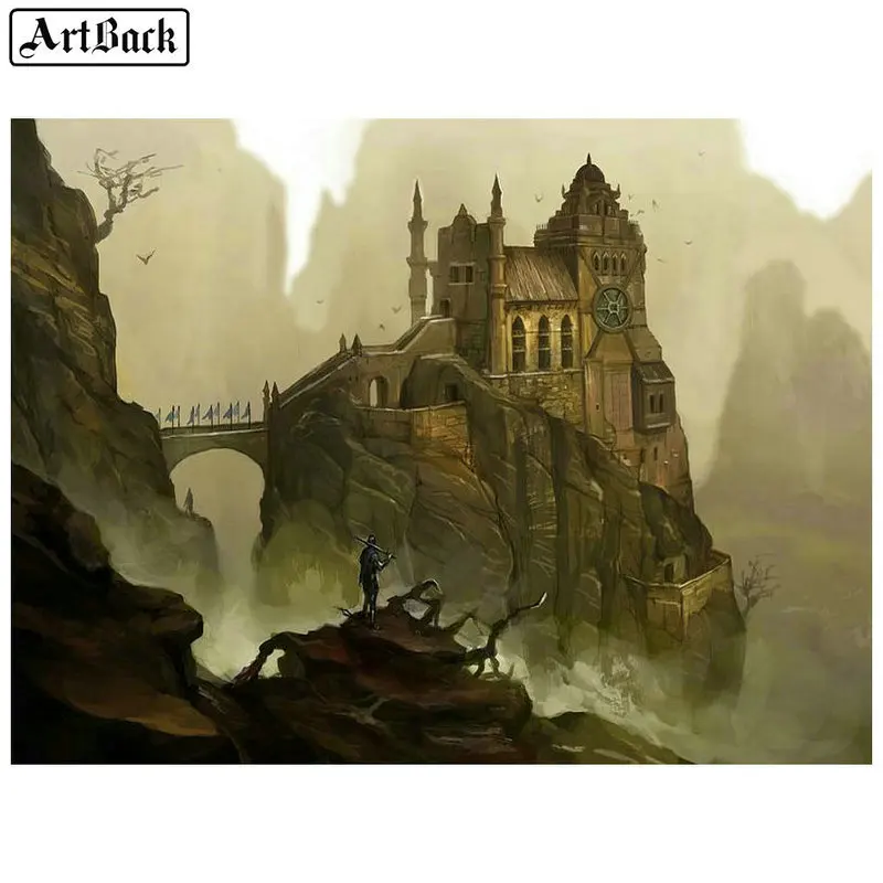 5d diy diamond painting Dashan Castle scenery Full square drill diamond mosaic 3D crystal mosaic home decoration stickers
5d diy diamond painting Dashan Castle scenery Full square drill diamond mosaic 3D crystal mosaic home decoration stickers
