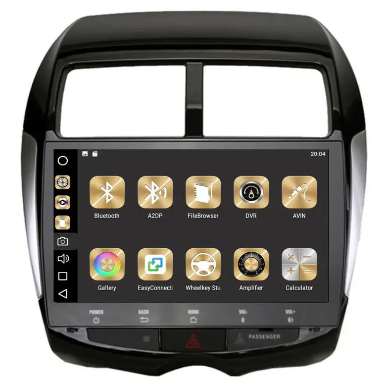 Carplay 64 Гб 8 ядер 4G 10 2 &quotAndroid автомобильная аудиосистема для Mitsubishi ASX головное