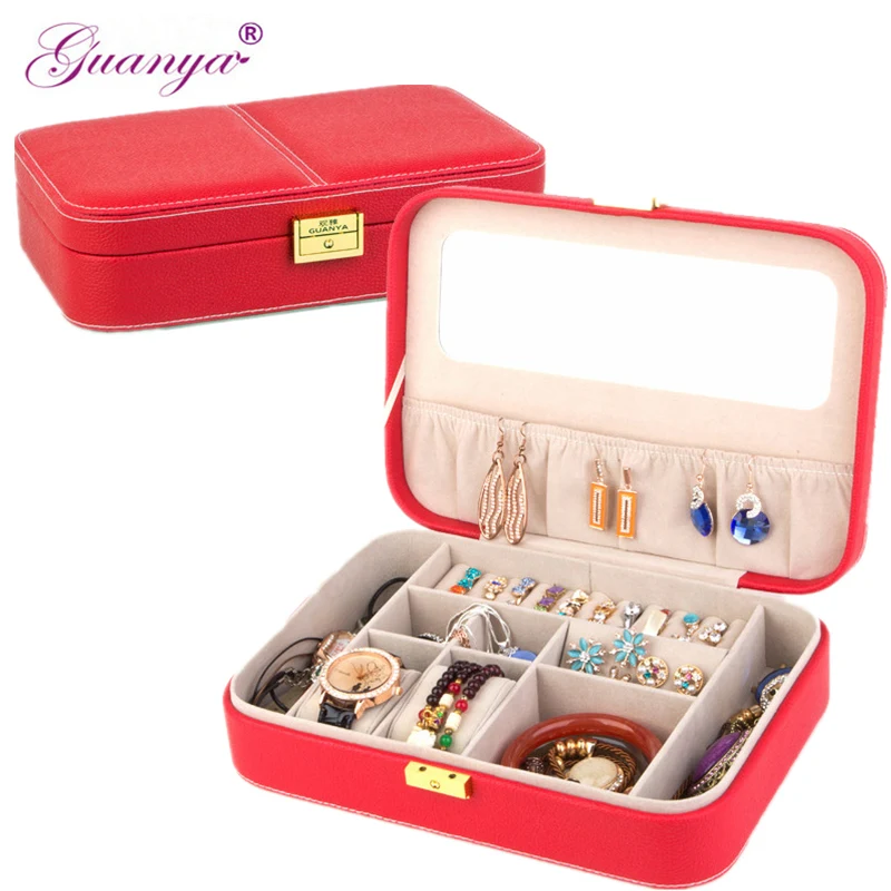 Guanya New Creative Jewelry Box Makeup,Casket for Jewelry Travel Case Birthday Gift Ring Earrings Necklace Storage Container
Guanya New Creative Jewelry Box Makeup,Casket for Jewelry Travel Case Birthday Gift Ring Earrings Necklace Storage Container