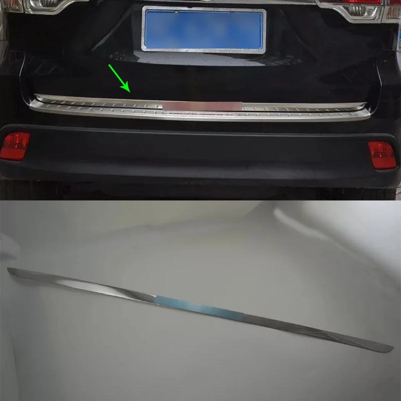 Car Accessories Exterior Stainless Steel Rear Tail Door Gate Molding Cover Trim For Toyota Highlander 2015 Car-styling
Car Accessories Exterior Stainless Steel Rear Tail Door Gate Molding Cover Trim For Toyota Highlander 2015 Car-styling