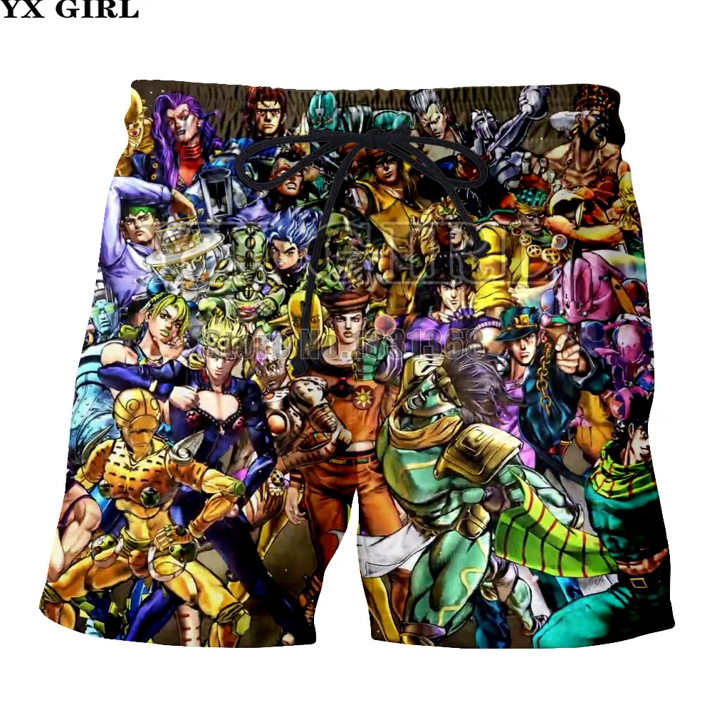 YX GIRL Men/Women funny Shorts JoJo's Bizarre Adventurer Print 3d shorts Summer shorts quality Drop shipping
YX GIRL Men/Women funny Shorts JoJo's Bizarre Adventurer Print 3d shorts Summer shorts quality Drop shipping