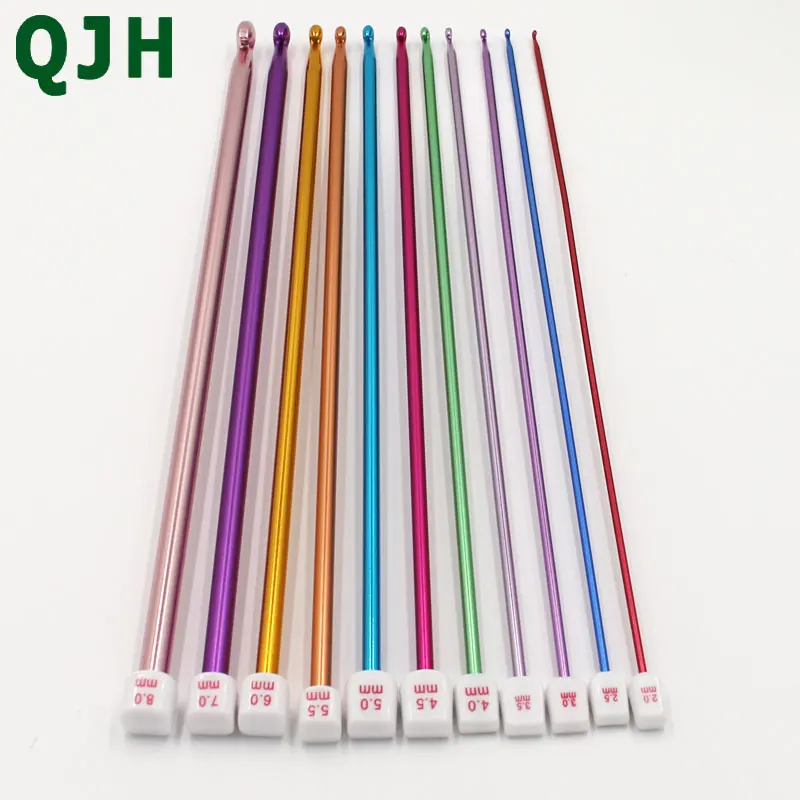 11 Pcs/ Set Crochet Hooks Needle Set Multicolour Colors Tunisian Afghan Aluminum Knitting Needles Tools Kit 10.6" 27cm RX012
11 Pcs/ Set Crochet Hooks Needle Set Multicolour Colors Tunisian Afghan Aluminum Knitting Needles Tools Kit 10.6" 27cm RX012
