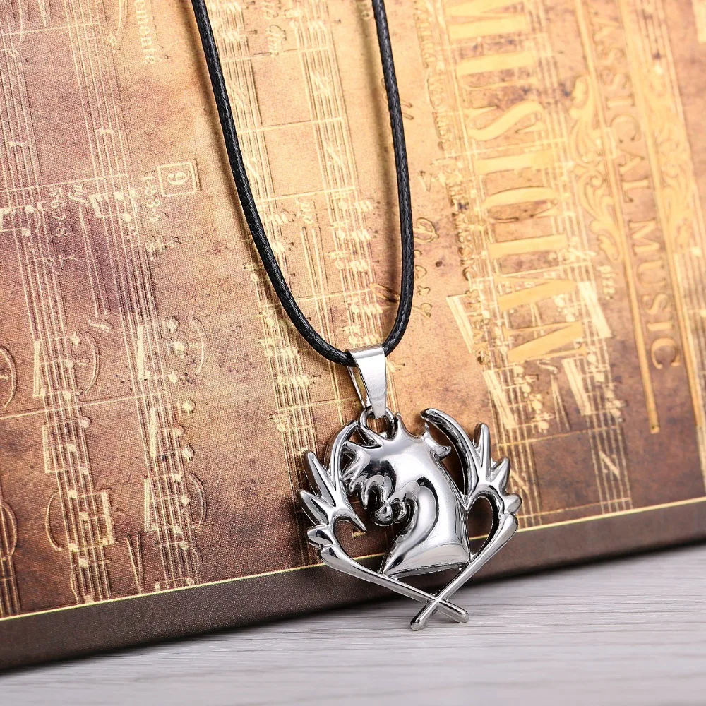 Сказочное животное хвост ожерелья с логотипом для женщин металлический сплав