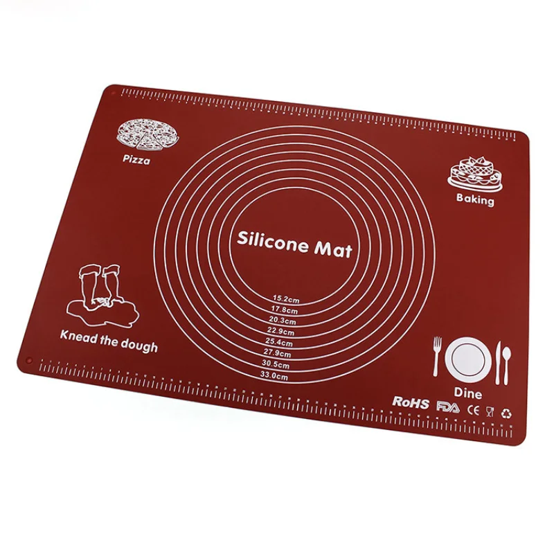 Silicone Pastry Mat Large Size Non-stick Baking Cooking Scale Non-stick Mat Rolling Baking Sheet Oven Liner Bakeware JCFCJ197
Silicone Pastry Mat Large Size Non-stick Baking Cooking Scale Non-stick Mat Rolling Baking Sheet Oven Liner Bakeware JCFCJ197