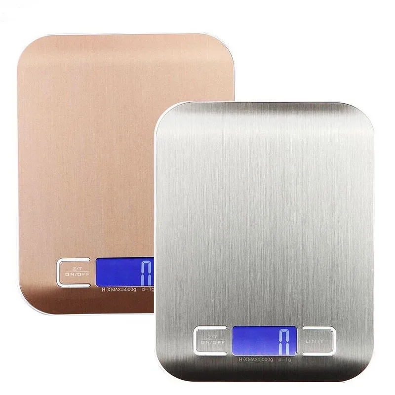 Hot 5 Kg Digital Kitchen Scale For Food LED Display Electronic Weight Scales Libra Gold Stainless Steel Cooking Measure Tools
Hot 5 Kg Digital Kitchen Scale For Food LED Display Electronic Weight Scales Libra Gold Stainless Steel Cooking Measure Tools