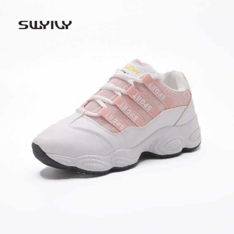 Женские кроссовки SWYIVY для бега, белые кроссовки на платформе и толстой подошве, новинка 2018, низкая цена, женская обувь для бега
Женские кроссовки SWYIVY для бега, белые кроссовки на платформе и толстой подошве, новинка 2018, низкая цена, женская обувь для бега