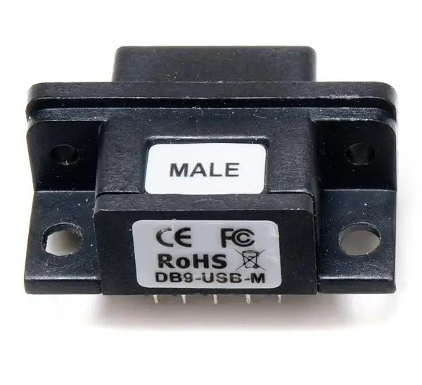 DB9-USB-D3-M USB Mini-B Male 3.3V DB9 Interface pen tool