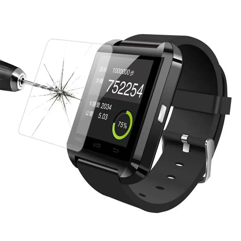 Прозрачная защитная пленка для ЖК экрана смартфона U8 Bluetooth NO17|protective film for watches|lcd
