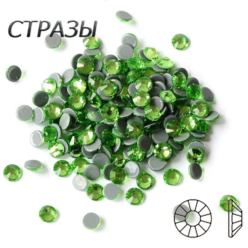 Полноразмерные оригинальные кристаллические элементы Peridot (214) исправление