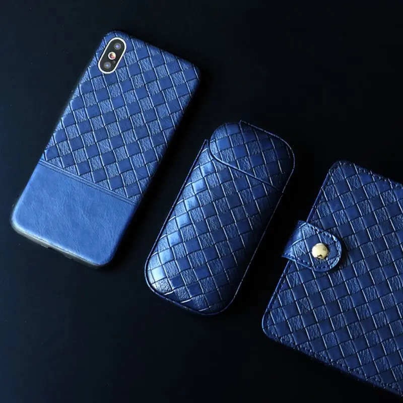 Portable Woven Pattern PU Leather Carrying Pouch Protective Cover Case Bag for IQOS 2.4 Plus Electronic Cigarette Vape Accessori
Portable Woven Pattern PU Leather Carrying Pouch Protective Cover Case Bag for IQOS 2.4 Plus Electronic Cigarette Vape Accessori
