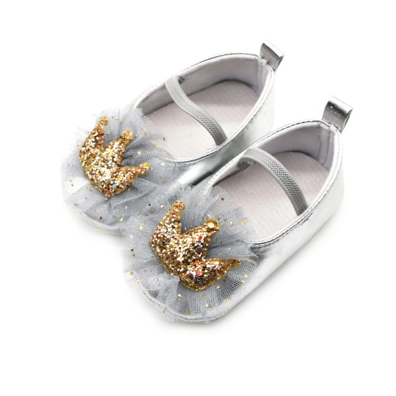 Newborn Sequin Crown Princess Shoes for 0-18 Months First Walkers Baby Girl Shoes Soft Anti-Slip Crib Shoes
Newborn Sequin Crown Princess Shoes for 0-18 Months First Walkers Baby Girl Shoes Soft Anti-Slip Crib Shoes
