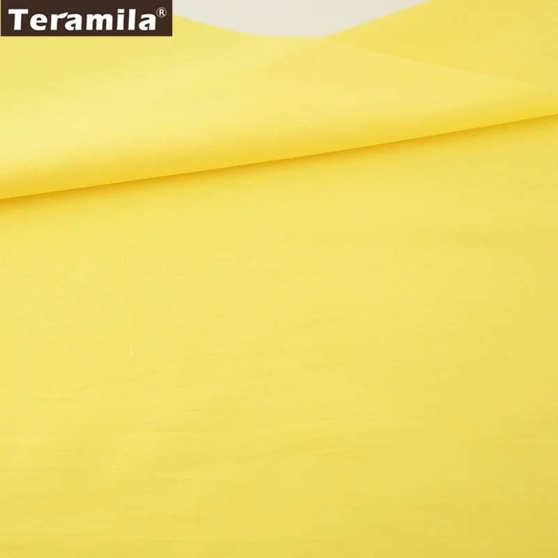 Teramila Cotton Fabric High Quality Fat Quarter Classic Solid Yellow Color Home Textile Material Baby for Sewing Clothes Tissue
Teramila Cotton Fabric High Quality Fat Quarter Classic Solid Yellow Color Home Textile Material Baby for Sewing Clothes Tissue