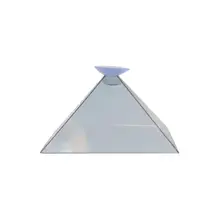 3D Голограмма Пирамида дисплей проектор видео Стенд