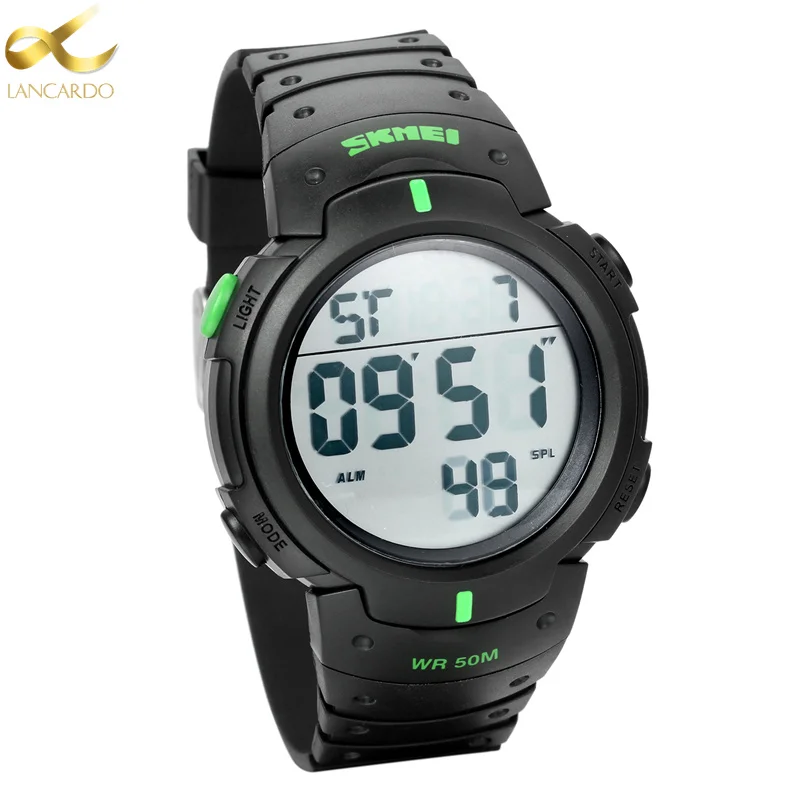 Lancardo Sport Digital Watches Men Led Wristwatch 50m Waterproof Running Relogio Masculino Mens Watches Top Brand Luxury Hodinky
Lancardo Sport Digital Watches Men Led Wristwatch 50m Waterproof Running Relogio Masculino Mens Watches Top Brand Luxury Hodinky