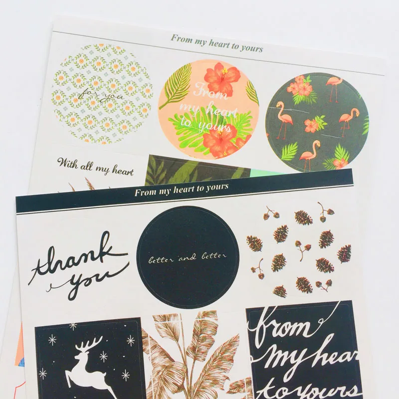 2 Sheets /Pack Elegant Best Wishes Paper Hand Account Notebook Decorative Sticker Stick Label
2 Sheets /Pack Elegant Best Wishes Paper Hand Account Notebook Decorative Sticker Stick Label