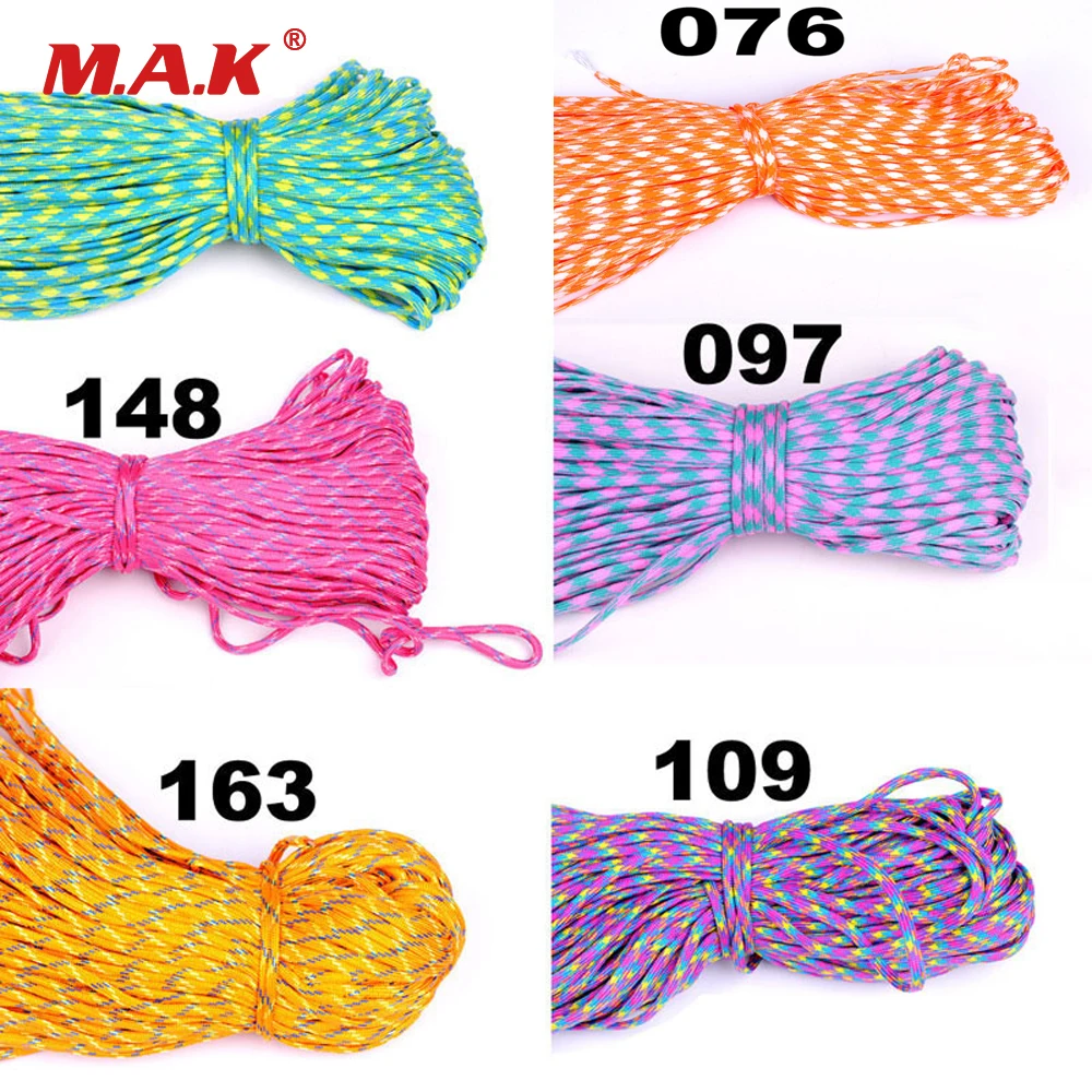 Outdoor 25/50/100/FT Paracord 550 Parachute Cord Lanyard Rope Mil Spec Type III 7 Strand Climbing Camping Survival Equipment
Outdoor 25/50/100/FT Paracord 550 Parachute Cord Lanyard Rope Mil Spec Type III 7 Strand Climbing Camping Survival Equipment