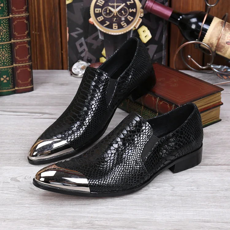 Men's Business Dress Shoes Personalized European Version Ultra-tip Hair Style Men's Shoes Genuine Leather Men Oxford Shoes
Men's Business Dress Shoes Personalized European Version Ultra-tip Hair Style Men's Shoes Genuine Leather Men Oxford Shoes