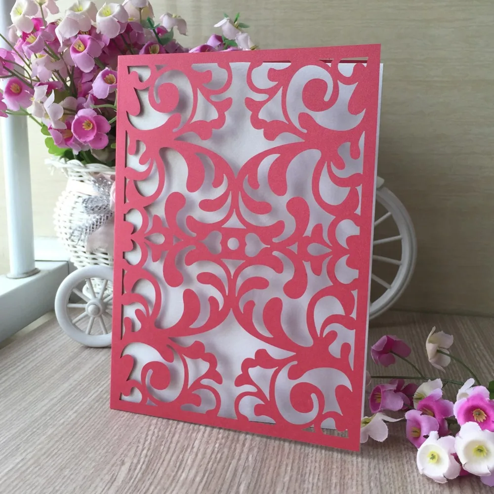100pcs New Shiny paper Chinese Red Color Laser Cut Party Holiday Greeting Blessing Card Elegant Wedding Invitation Card
100pcs New Shiny paper Chinese Red Color Laser Cut Party Holiday Greeting Blessing Card Elegant Wedding Invitation Card