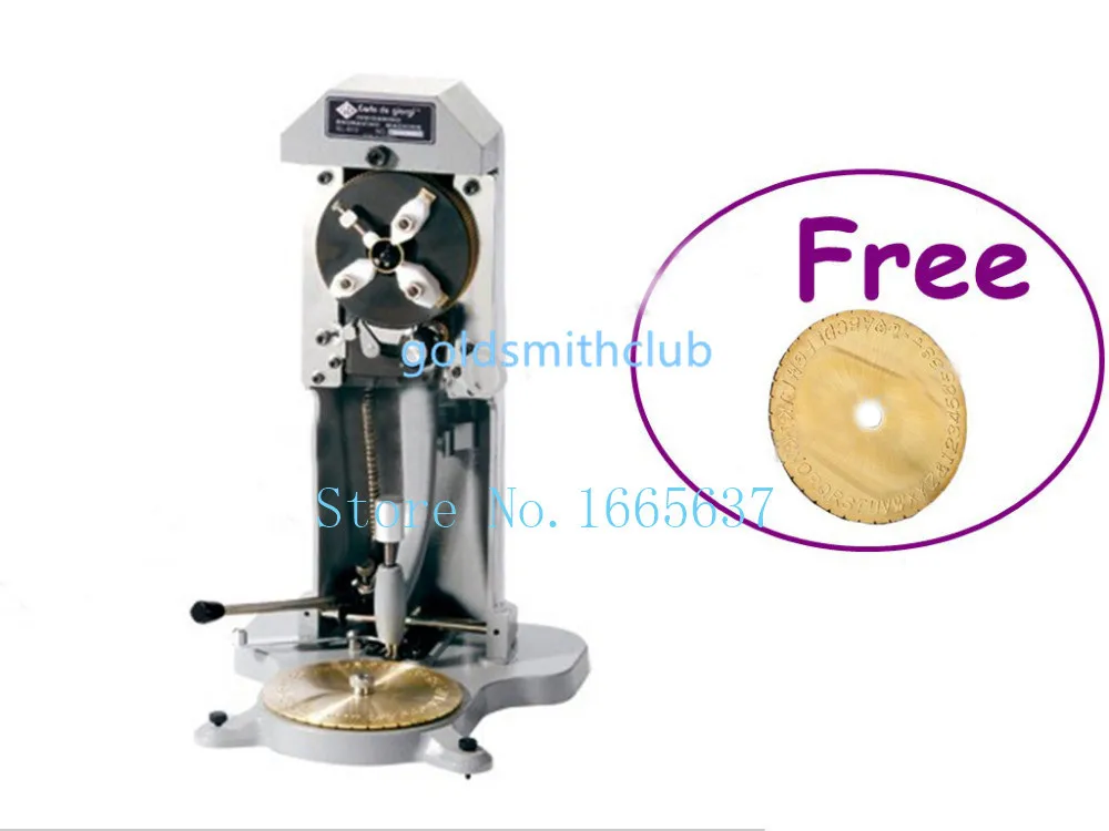 Inside Ring Engraving Machine & (Free) 1 pc Font Dail , Jewelry Engraving machine , ring engraver , Jewelry Tools BK-0052
Inside Ring Engraving Machine & (Free) 1 pc Font Dail , Jewelry Engraving machine , ring engraver , Jewelry Tools BK-0052