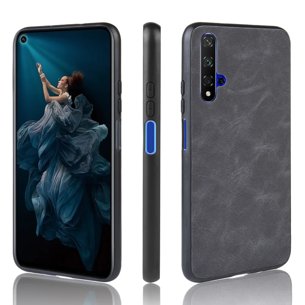 Мягкий ТПУ чехол и овечья кожа PU для Huawei Honor 20 pro HUAWEI P SMART Z/Y9 Prime 2019|Бамперы| |