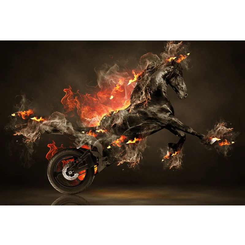 Full Square Drill 5D DIY Diamond Painting "horse Motorcycle" Embroidery Cross Stitch Mosaic Home Decor Gift Y1185
Full Square Drill 5D DIY Diamond Painting "horse Motorcycle" Embroidery Cross Stitch Mosaic Home Decor Gift Y1185