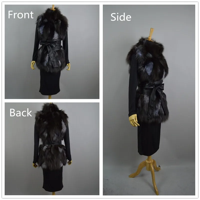 QAZXSW Real Silver Fox Fur Vest Women 2019 New Winter Real Fur Sleeveless Jacket Female Fashion Fox Fur Coats LH1319
QAZXSW Real Silver Fox Fur Vest Women 2019 New Winter Real Fur Sleeveless Jacket Female Fashion Fox Fur Coats LH1319