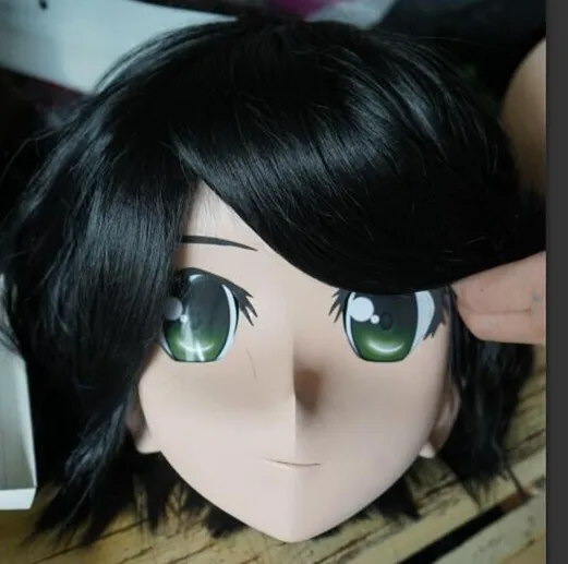 100% Handmade Silicone Full Head Kigurumi Masks Cosplay Japan Anime Crossdresser Kigurumi Mask With WIG and Green Eyes
100% Handmade Silicone Full Head Kigurumi Masks Cosplay Japan Anime Crossdresser Kigurumi Mask With WIG and Green Eyes