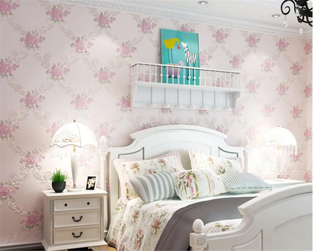 beibehang Classic dimensional European pastoral nonwoven warm bedroom living room sofa background 3d wallpaper papel de parede
beibehang Classic dimensional European pastoral nonwoven warm bedroom living room sofa background 3d wallpaper papel de parede