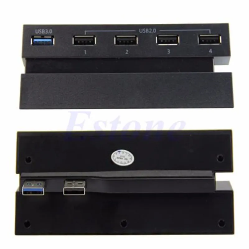 Высокоскоростной удлинитель концентратора USB 3 0 2 с 5 портами для Sony Playstation 4 PS4 |