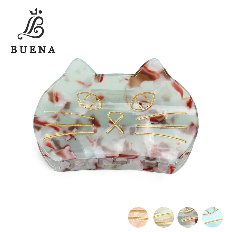 Korean Style Girls Hair Accessories Small Cat Fashion Hair Claws Cat Shaped Animal Acrylic Hair Claw Clips
Korean Style Girls Hair Accessories Small Cat Fashion Hair Claws Cat Shaped Animal Acrylic Hair Claw Clips