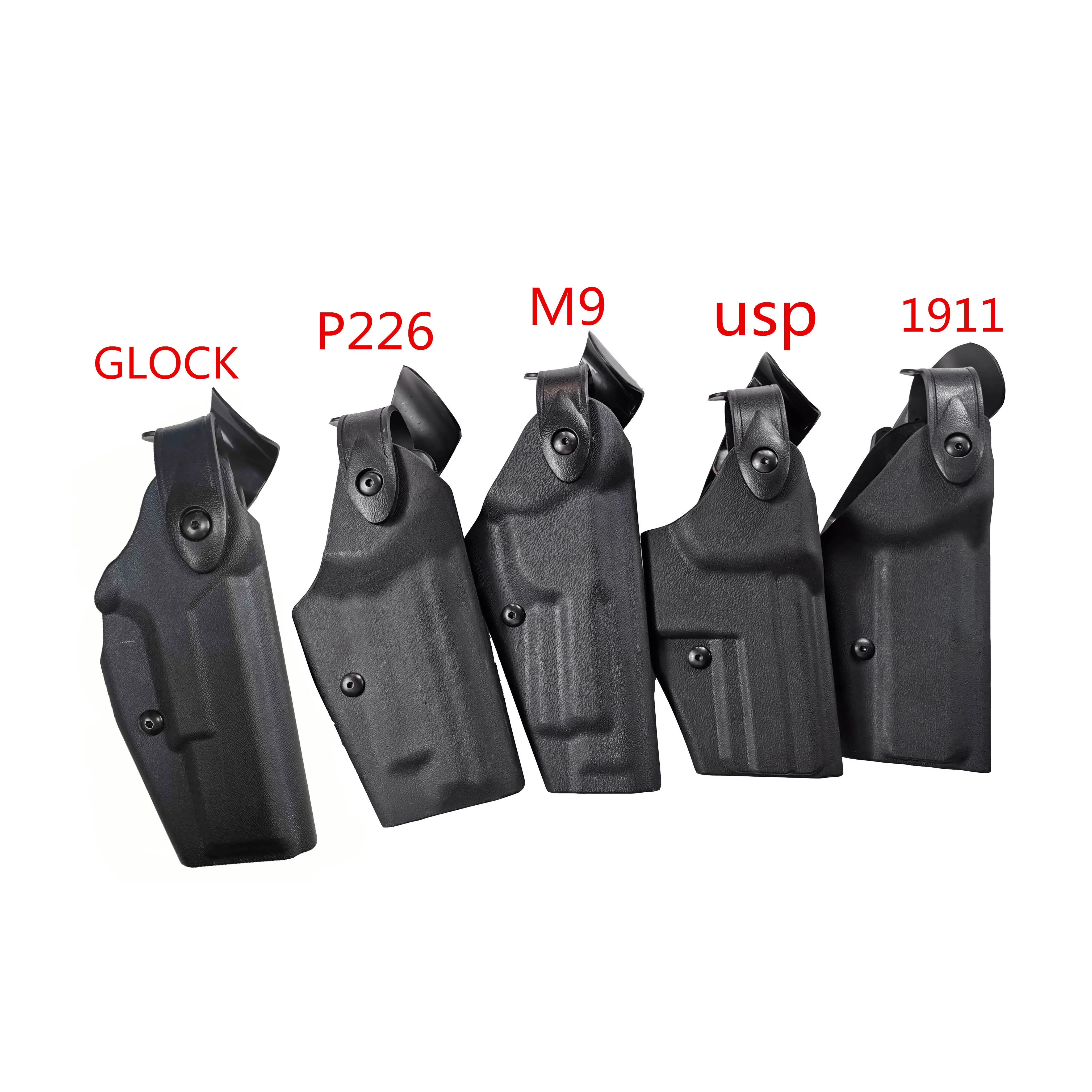 Tactical glock17 M9 1911 USP P226 Gun Belt Holster Gun Carry Pistol Holster Gear Right Handed Hunting Accessories
Tactical glock17 M9 1911 USP P226 Gun Belt Holster Gun Carry Pistol Holster Gear Right Handed Hunting Accessories