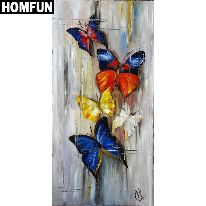 HOMFUN 5D Diy Diamond Painting Cross Stitch "Drawing butterfly" Home Decor Full Rhinestones Inlay Diamond Embroidery A00344
HOMFUN 5D Diy Diamond Painting Cross Stitch "Drawing butterfly" Home Decor Full Rhinestones Inlay Diamond Embroidery A00344