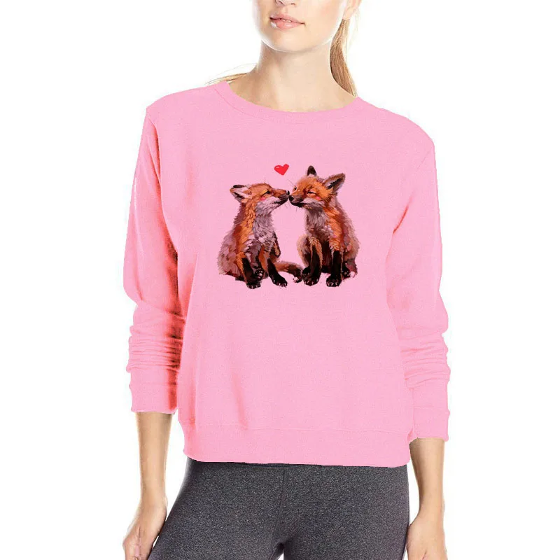 Little Foxes lovers hoodies creative design lovely casual clothes harajuku hoodie women kawaii foxes sweatshirt oversized hoodie
Little Foxes lovers hoodies creative design lovely casual clothes harajuku hoodie women kawaii foxes sweatshirt oversized hoodie
