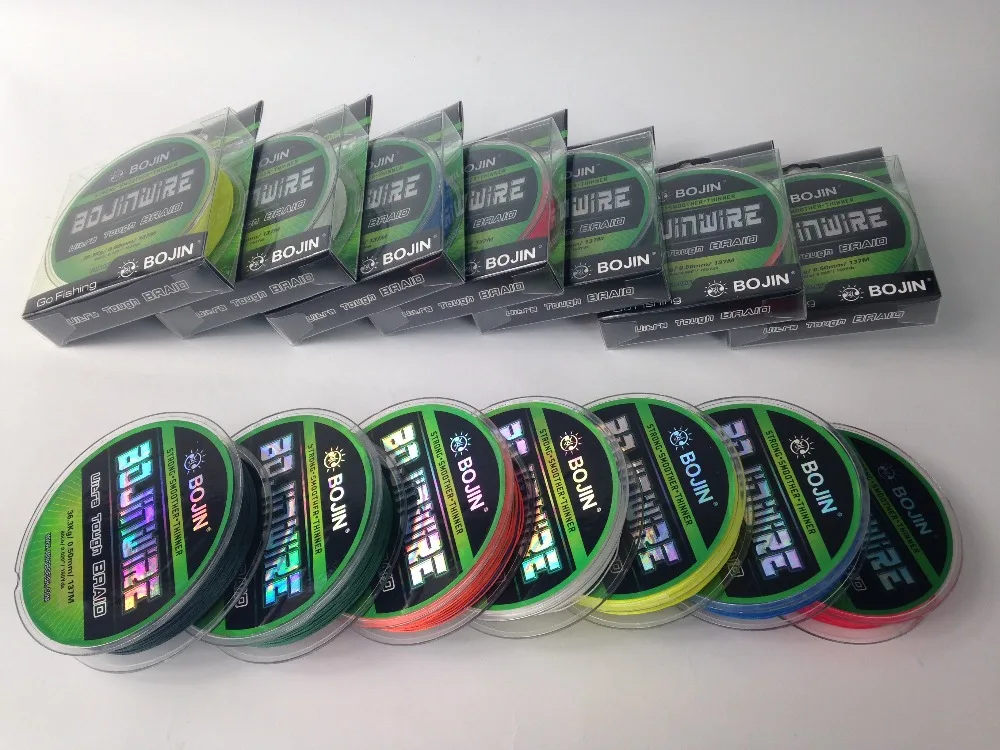 New 2017 Bojin Special Offer Ocean Boat Fishing Lake singlecolor Braid Line 500m 50lb 4strands Super Pe | Спорт и развлечения